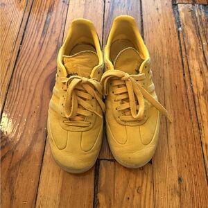 Adidas Yellow suede Sneakers